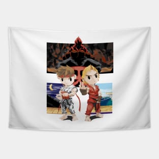 Street Fighter Rivals Tapestry