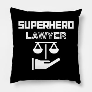 Superhero Lawyer Pillow