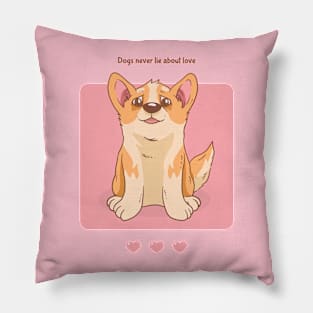 Dog Love Pillow