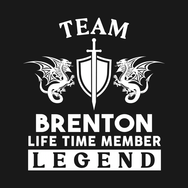 Brenton Name T Shirt - Brenton Life Time Member Legend Gift Item Tee by unendurableslemp118