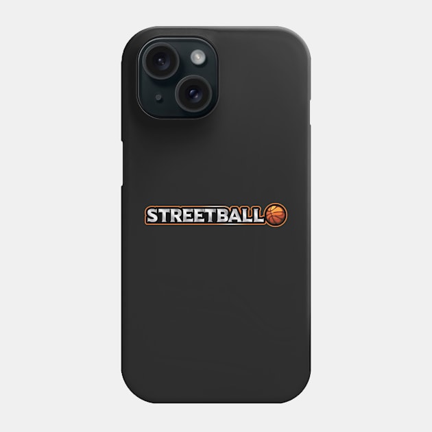 Streetball logo for Streetball player Phone Case by Manikool