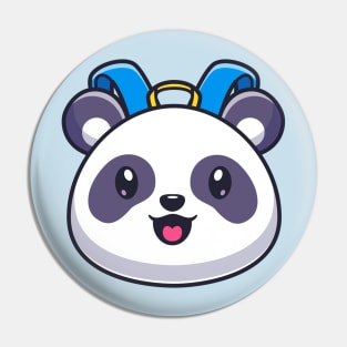 Cute Panda Bag Cartoon Pin