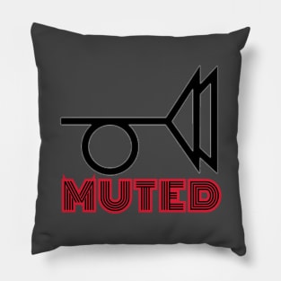 MUTED Pillow