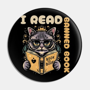 I read banned books Pin