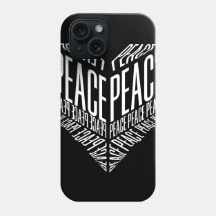 Peace Heart Phone Case