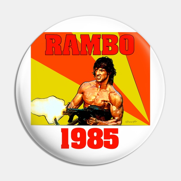 Rambo 1985 Pin by PjesusArt