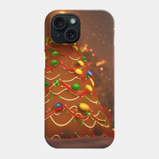 Gingerbread Christmas Tree Phone Case