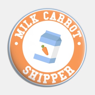 Enhypen milk carrot shipper typography Pin