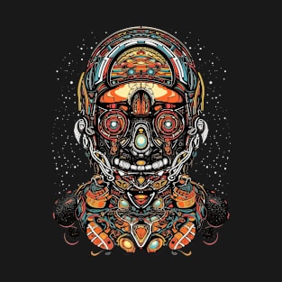 DMT Art Psychedelic Spaceman T-Shirt