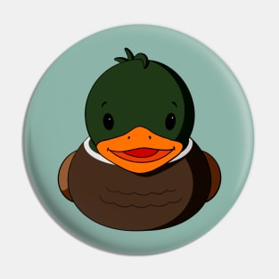 Mallard Rubber Duck Pin