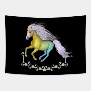 Wonderful fantasy horse in soft colors Tapestry