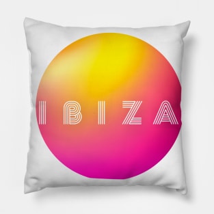 Ibiza Sunset Pillow