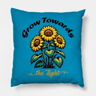 Sunflower plant Pillow