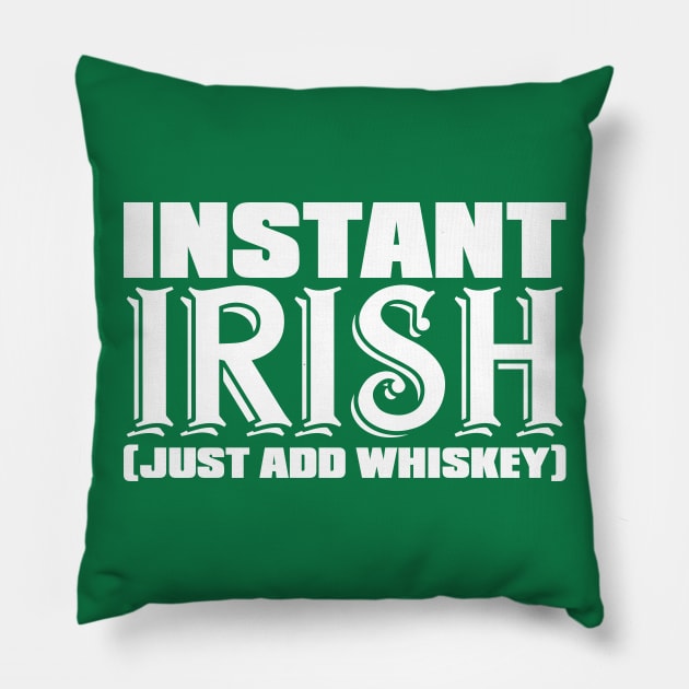 Instant Irish (just add Whiskey) Pillow by jqkart