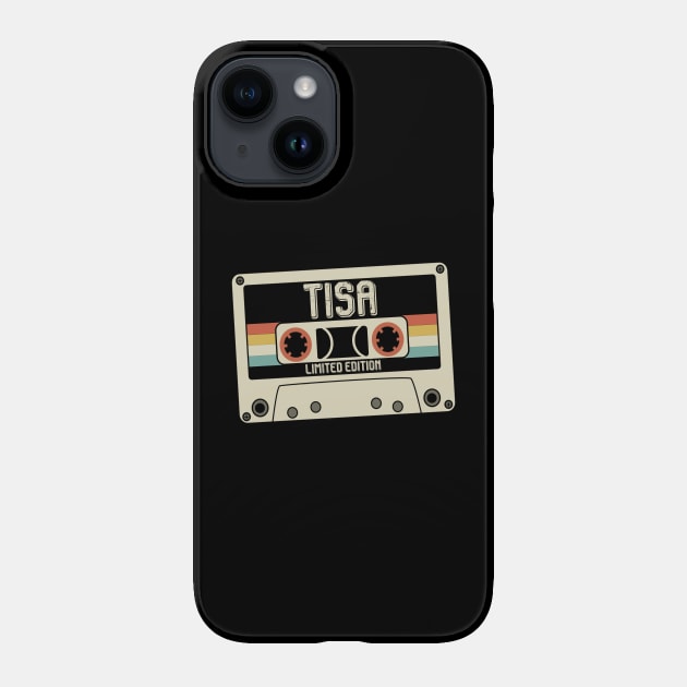Tisa Limited Edition Vintage Style Tisa Phone Case TeePublic