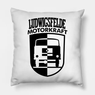 IFA Ludwigsfelde Motorkraft Coat of Arms (black) Pillow