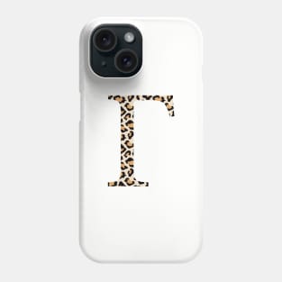 Gamma Cheetah Greek Letter Phone Case