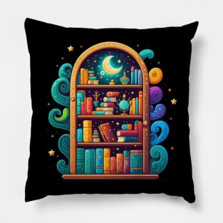 Magic Bookshelf Pillow
