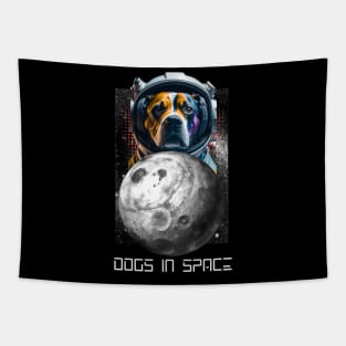 Dogs In Space Tapestry