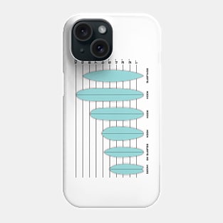 Surf Boards Types Phone Case