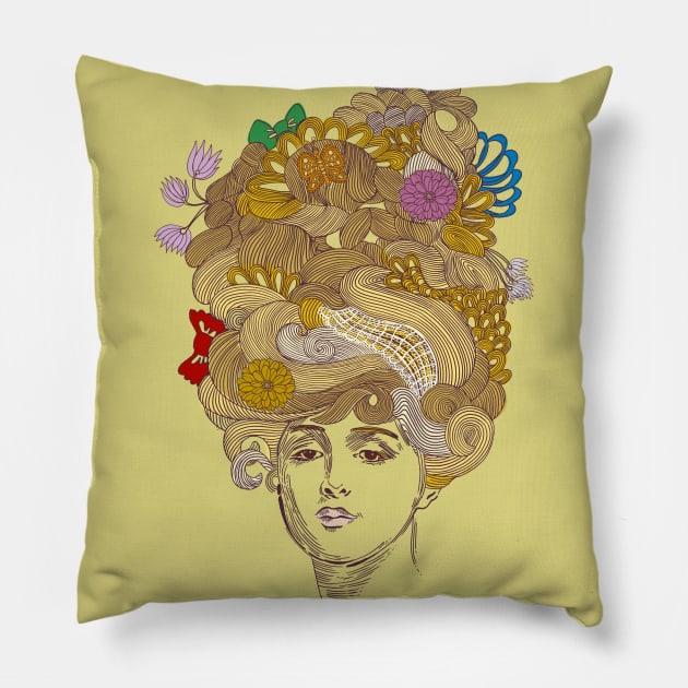 The Baker’s Daughter Bakery Hairstyle Pillow TeePublic