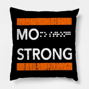 Mo strong Pillow