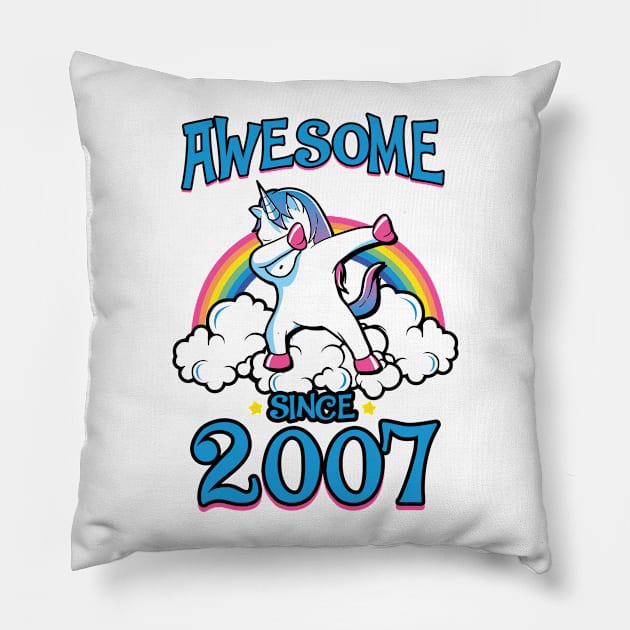 Awesome since 2007 Pillow by KsuAnn