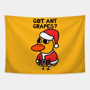 DUCK SONG CHRISTMAS THEMED Tapestry