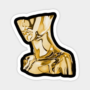 Golden Statue Magnet