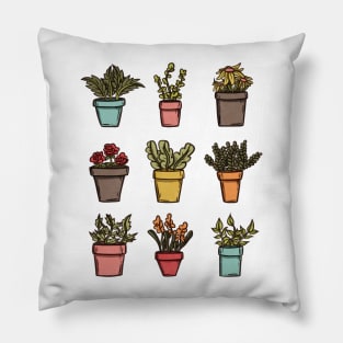 Plants in Pots Pillow