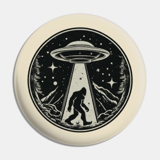 Bigfoot UFO Pin