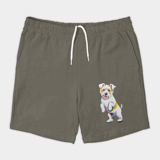 Small Dog Standing on its Hind Legs Like Said Congratulations by animegirlnft