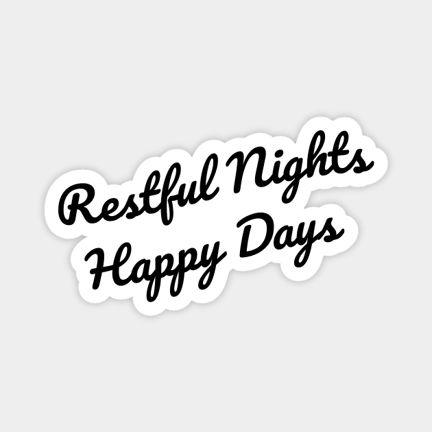 Restful Nights, positive parenting affirmations Magnet by Gentle Beginnings