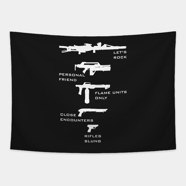 USCM Arms Tribute Tapestry by CCDesign