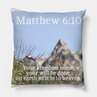 Matthew 6:10 Pillow