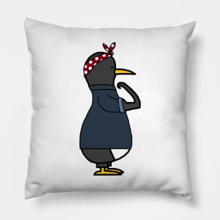 pittsbird - rosie the riveter Pillow