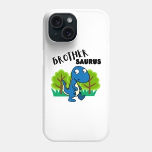 Brothersaurus - a family of dinosaurs Phone Case