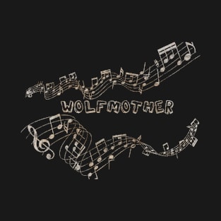 Musical Notes Vintage - Wolfmother T-Shirt