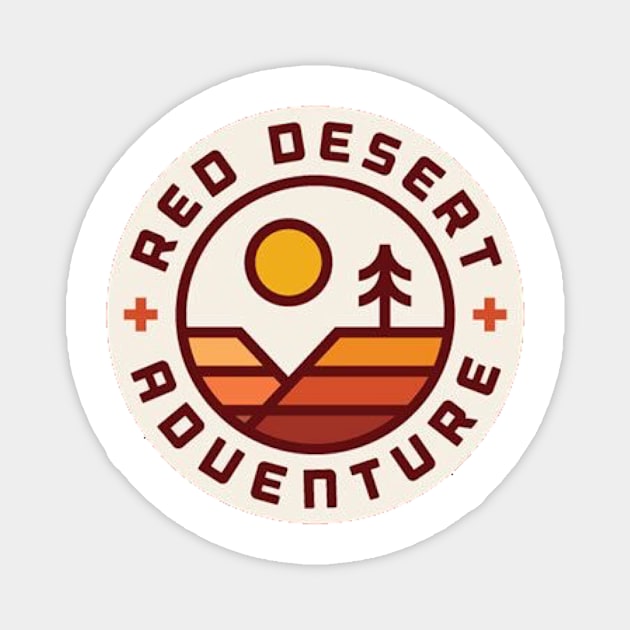 Red dessert Magnet by OldSchoolRetro