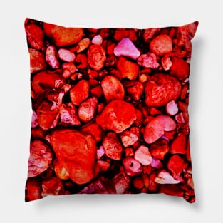 Natural Blood Stones Pillow