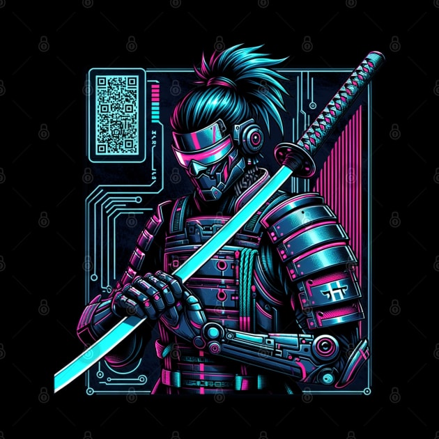 Samurai Cyberpunk by Dojaja
