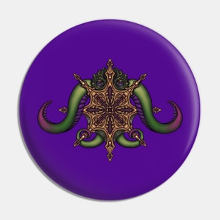 Lovecraftian Design Pin