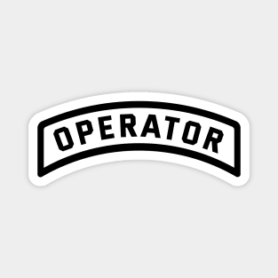 Operator Tab Magnet