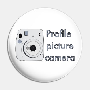 Profile Picture Camera Pin