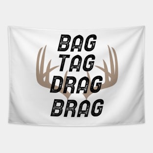 Bag Tag Drag Brag Tapestry