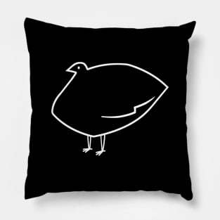Chonk Birb (fat bird) Pillow
