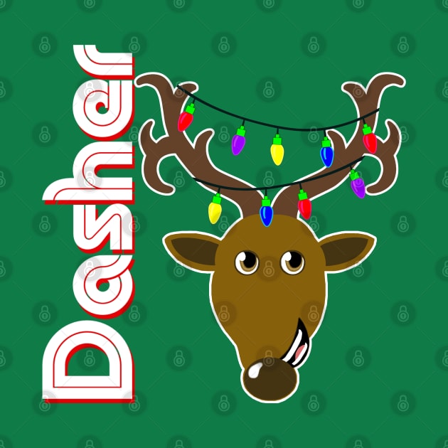 Family Christmas Photo "Dasher" Design by TonTomDesignz