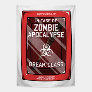 In case of Zombie Apocalypse Tapestry