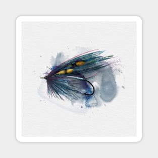 Blue Thunder Salmon Fly No.13 Magnet