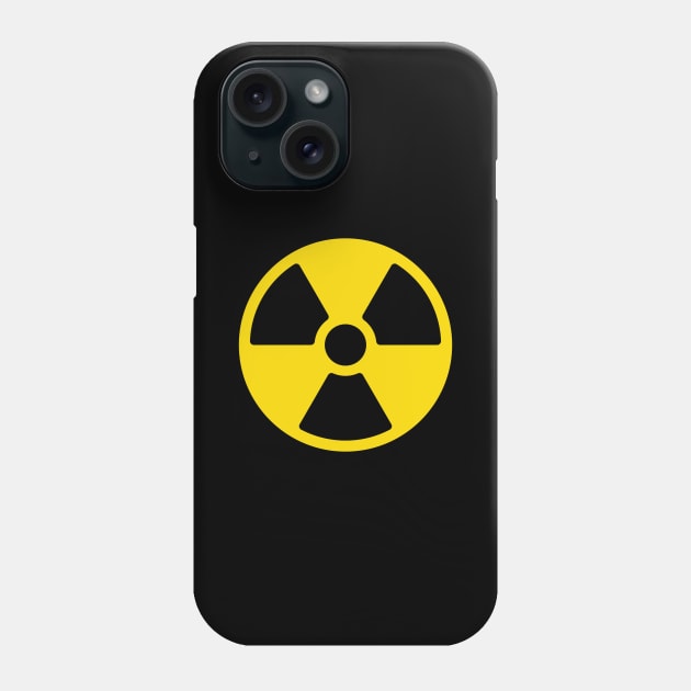 Radioactive Symbol Phone Case by albinochicken